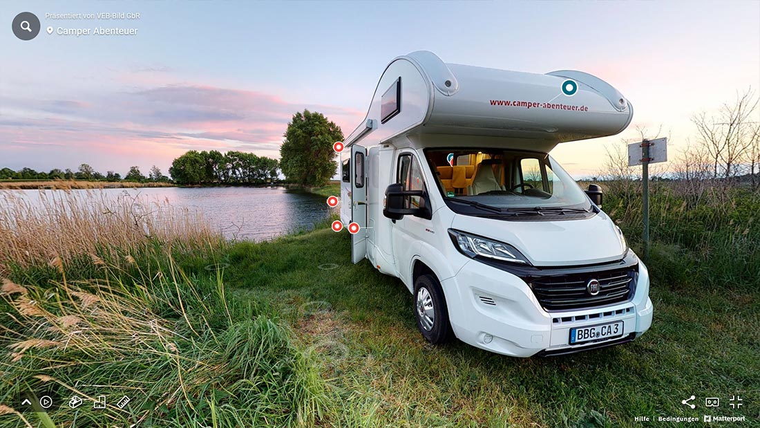 360 Grad Rundgang Camper Abenteuer